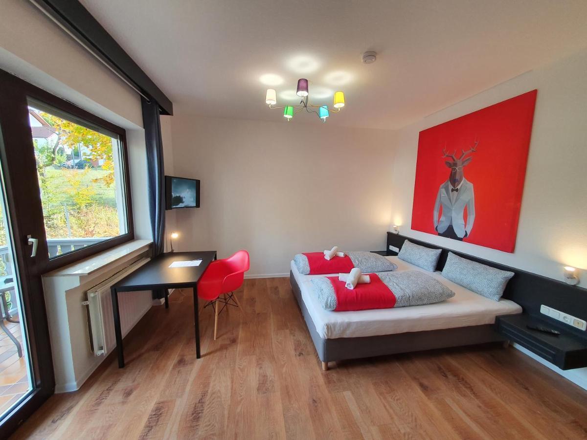 Garni Hotel Biebertal Am Milseburgradweg Hofbieber المظهر الخارجي الصورة