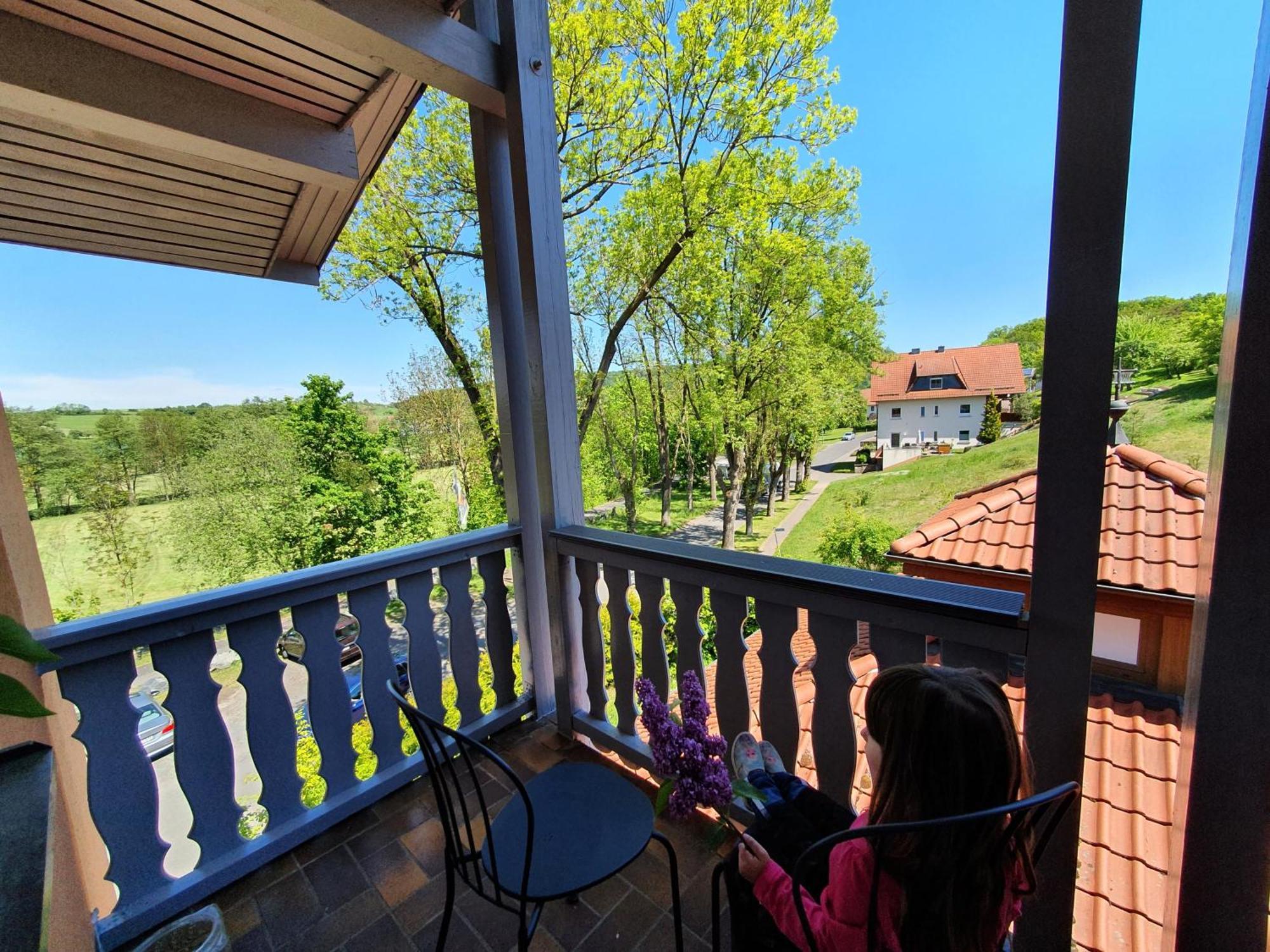 Garni Hotel Biebertal Am Milseburgradweg Hofbieber الغرفة الصورة